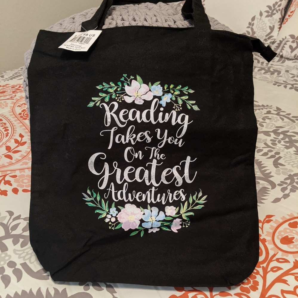 Reading Tote Bag